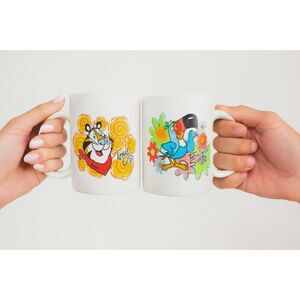 Vintage Kellogg CERAMIC Mug Cup Cereal Characters 14oz Tony the Tiger Toucan Sam